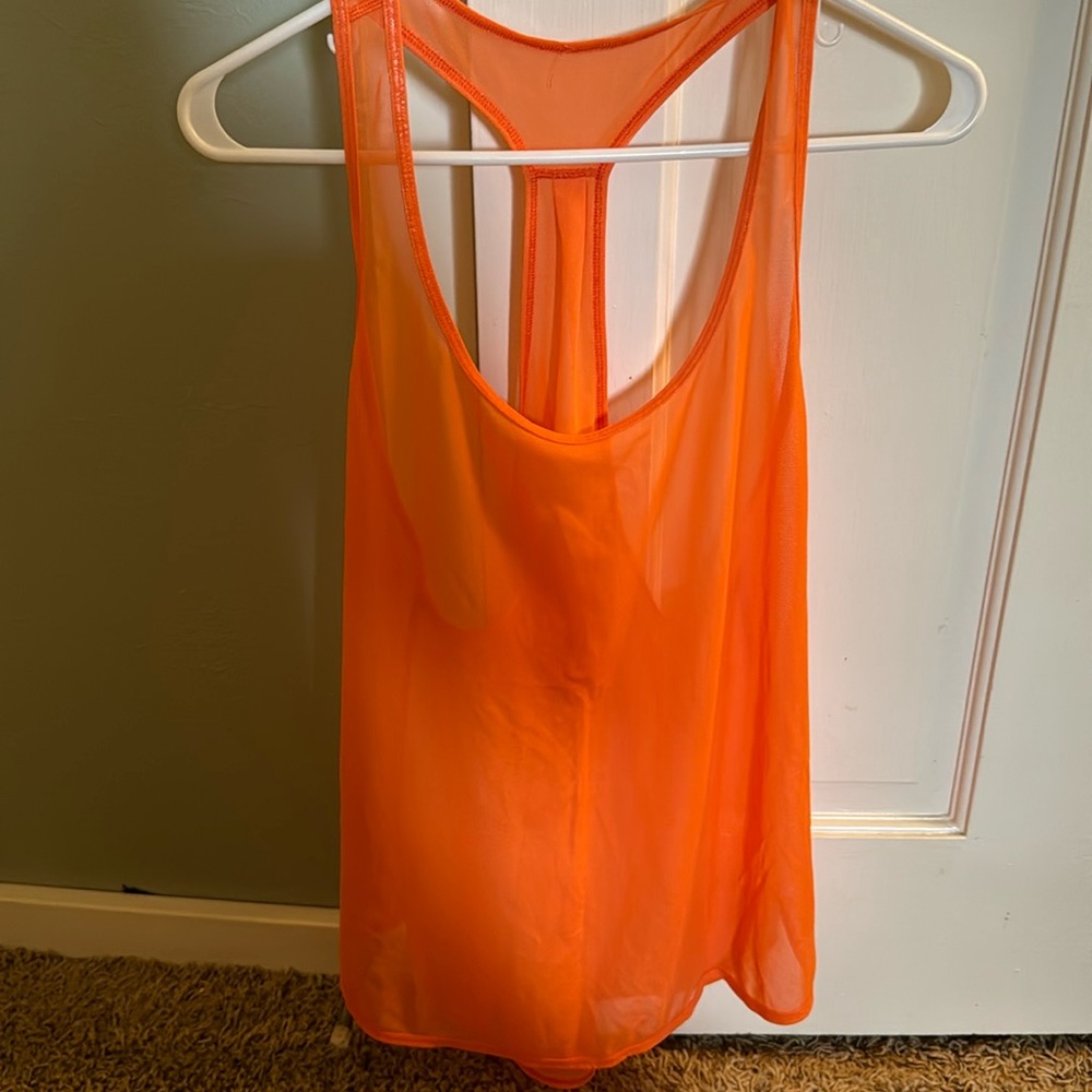 Lululemon running tank, size 8.
